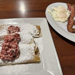 Lingonberry Crepes