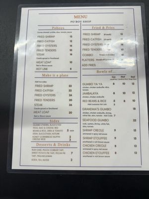 Menu photo 4 Poboy Shop San Diego, CA Menu photo 4 Poboy Shop San Diego, CA