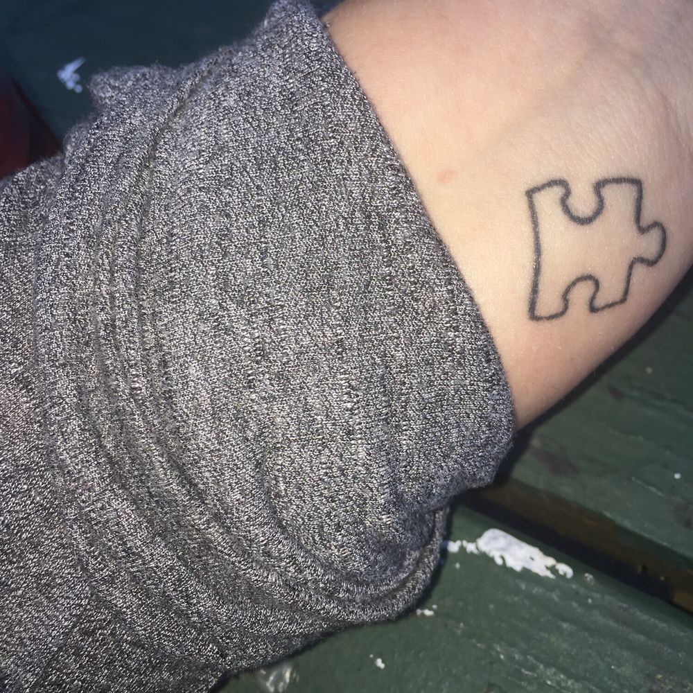 Evolved Body Art - Puzzle Piece done by Chris B - Piercing Near Me - Columbus, Ohio Evolved Body Art - Puzzle Piece done by Chris B - Piercing Near Me - Columbus, Ohio
