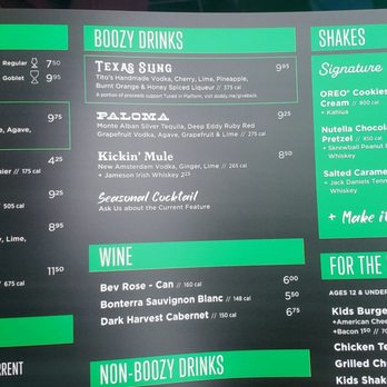 Hopdoddy Burger Bar - Menu - Burgers Near Me - Tallahassee, Florida Hopdoddy Burger Bar - Menu - Burgers Near Me - Tallahassee, Florida