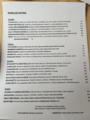 Menu photo 3 Rosalie Covina, CA Menu photo 3 Rosalie Covina, CA
