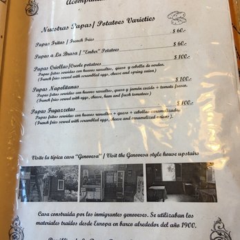 Gran Paraiso - Menu 5 of 12 - July 2017 - VN - Steakhouses Near Me - Buenos Aires, C