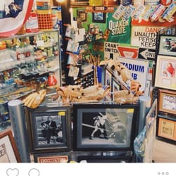 Historic Burlington Antiques and Art Emporium - "I Was Framed" at the antiques barn--- great sports and historical collectables!