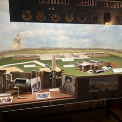 Ronald Reagan Minuteman Missile State Historic Site - Model of location
