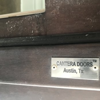 Cantera Doors - Our Iron Doors were originally purchased at Cantera Doors by previous owners ! Thank goodness they had their label on them ! - Door Sales/Installation Near Me - Austin, Texas