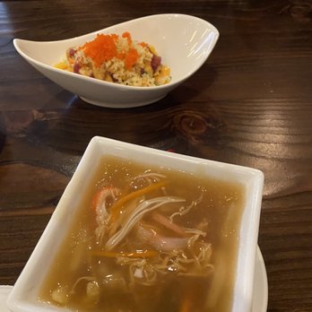Mt Fuji Japanese Restaurant - Seafood Soup and Tuna Mango Salad - Japanese Near Me - Deptford, New Jersey Mt Fuji Japanese Restaurant - Seafood Soup and Tuna Mango Salad - Japanese Near Me - Deptford, New Jersey