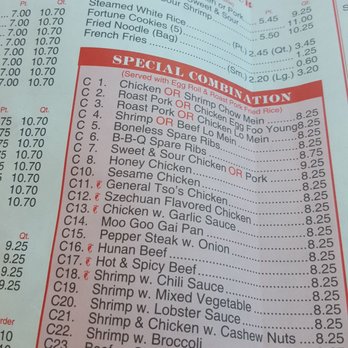 Chen's Restaurant - Combo menu - Chinese Near Me - Orlando, Florida Chen's Restaurant - Combo menu - Chinese Near Me - Orlando, Florida