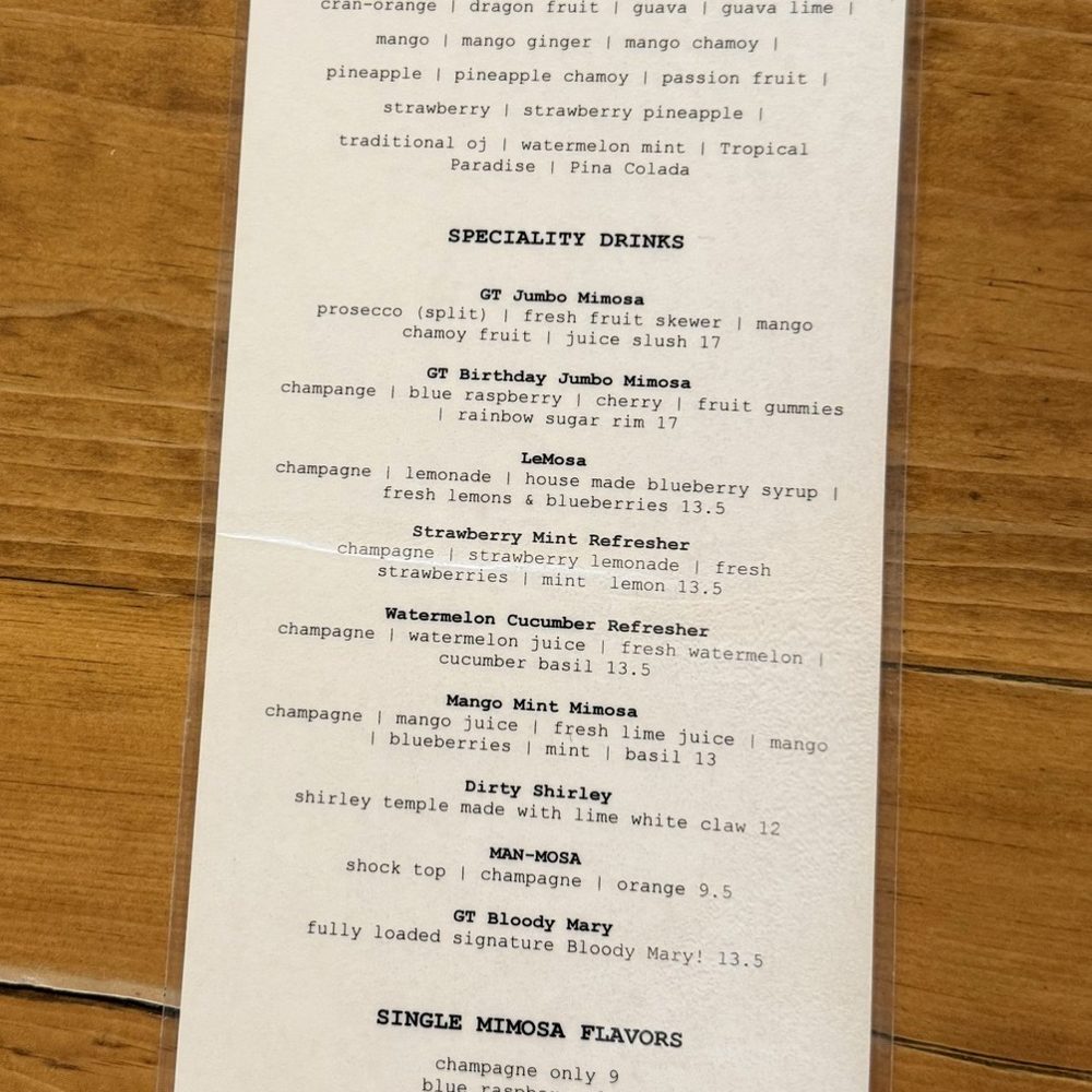 Get Toasted - Drink menu - Breakfast & Brunch Near Me - Riverbank, California Get Toasted - Drink menu - Breakfast & Brunch Near Me - Riverbank, California