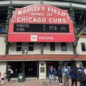 Wrigley Field - Front of the stadium - Stadiums & Arenas Near Me - Chicago, Illinois Wrigley Field - Front of the stadium - Stadiums & Arenas Near Me - Chicago, Illinois