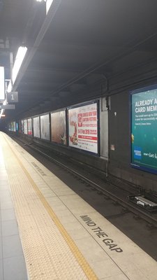 Town Hall Train Station by null