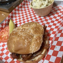 Pulled pork sandwich Pulled pork sandwich