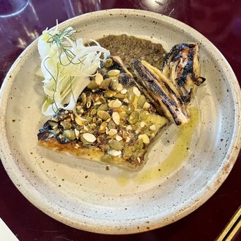 Herbst Eatery & Farm Stand - Fish - didn't care for the fennel flavors - Wine Bars Near Me - Saint Paul, Minnesota