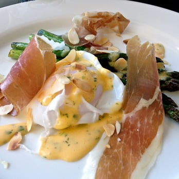 Anouk - Grilled Asparagus with Proscuitto and Poached Duck Egg - Restaurants Near Me - Paddington, QLD