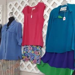 Clothes well displayed