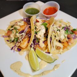 Laz's Tacos - Shrimp tacos $2.50 each