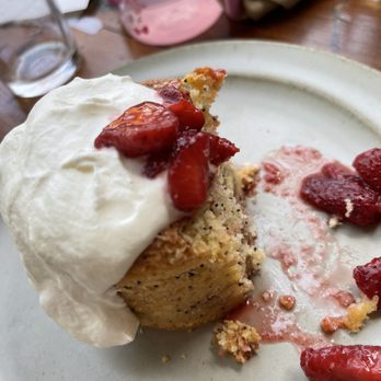 Manuela - Strawberry basque cake - New American Near Me - Los Angeles, California Manuela - Strawberry basque cake - New American Near Me - Los Angeles, California