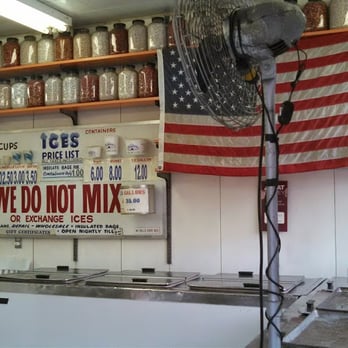 The Lemon Ice King - This kind of sign is why ethnic enclaves remain ethnic enclaves. - Ice Cream & Frozen Yogurt Near Me - Corona, New York