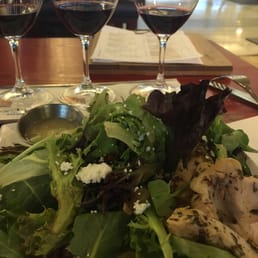 Salad with roasted chicken. It's ... okay. Salad with roasted chicken. It's ... okay.