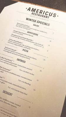Menu photo 8 Americus at LaBelle Winery Derry, NH Menu photo 8 Americus at LaBelle Winery Derry, NH