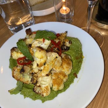 West Rose - Roasted cauliflower (close up) - New American Near Me - Ellicottville, New York
