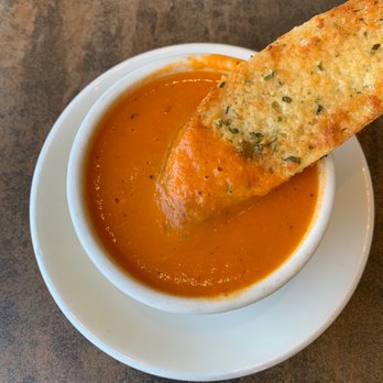 Bazille - Tomato Signature Housemade Soup - New American Near Me - San Diego, California Bazille - Tomato Signature Housemade Soup - New American Near Me - San Diego, California