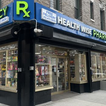 Health Wise Pharmacy - Full Exterior - Drugstores Near Me - New York, New York Health Wise Pharmacy - Full Exterior - Drugstores Near Me - New York, New York