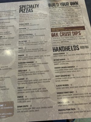 Menu photo 5 Oak & Stone Sarasota, FL