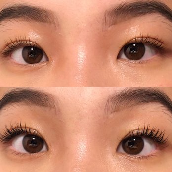 Mai Lash Bar - Top: 24 hours after lash lift, no mascara Bottom: 24 hours after lash lift, with mascara - Eyelash Service Near Me - New York, New York Mai Lash Bar - Top: 24 hours after lash lift, no mascara Bottom: 24 hours after lash lift, with mascara - Eyelash Service Near Me - New York, New York