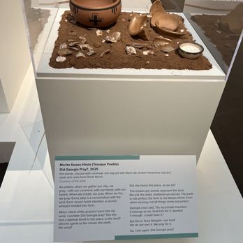 Georgia O'Keeffe Museum - Native Tewa Exhibit - Art Museums Near Me - Santa Fe, New Mexico