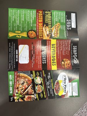 Menu photo 1 D'Oro Pizza Harmony, FL