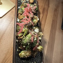 Curious Kitchen And Bar - Hot Honey Crispy Brussels