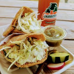 Two gorditas. Very good