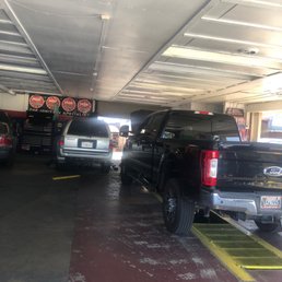 Oil change bay