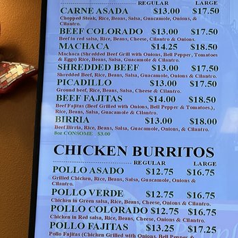 Garcia's Restaurant - Burritos sorry if duplicated - Mexican Near Me - Atascadero, California