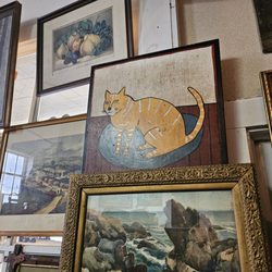 Grandma Jaree's Emporium - Curated art wall
