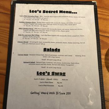 Lee's Grocery - Menu - Pizza Near Me - Tampa, Florida Lee's Grocery - Menu - Pizza Near Me - Tampa, Florida