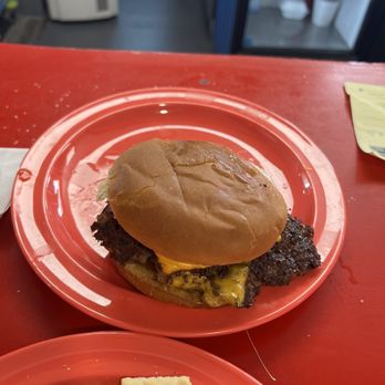 Casper's - Double cheeseburger (get the relish, mayo shmear in the burger...with a slice of onion) - Diners Near Me - Springfield, Missouri