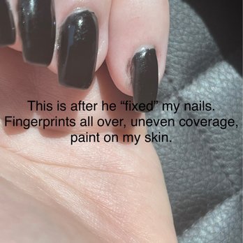 Elite Nail Spa - Fingerprints and weird spots all over the top coat. - Nail Salons Near Me - Woodstock, Georgia Elite Nail Spa - Fingerprints and weird spots all over the top coat. - Nail Salons Near Me - Woodstock, Georgia