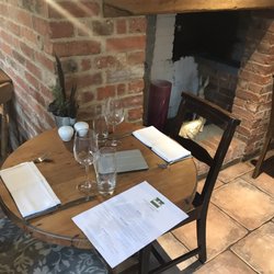 Crown Inn - An example of the intimate seating arrangements; PERFECT for date-night.