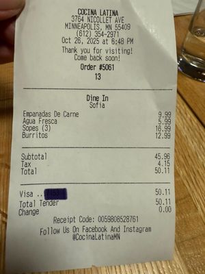 Cocina Latina by null