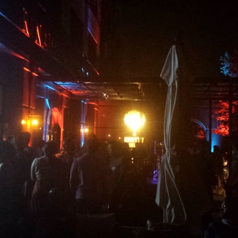 Renaissance Austin Hotel - The Knotty Deck at night - Hotels Near Me - Austin, Texas