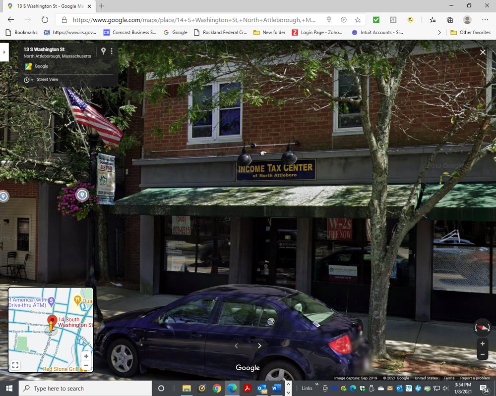 TAX CENTER OF NORTH ATTLEBORO Updated September 2024 14 S