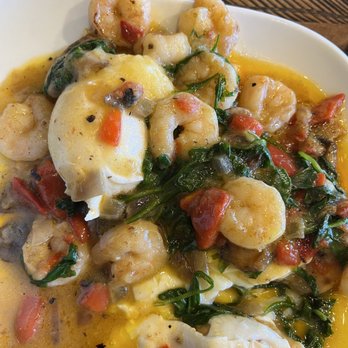 Another Broken Egg Cafe - Shrimp Benedict - Breakfast & Brunch Near Me - Overland Park, Kansas