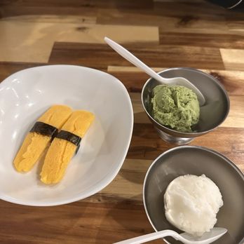 The Parlor Sushi - Lychee and green tea Ice cream - Sushi Bars Near Me - Montclair, California The Parlor Sushi - Lychee and green tea Ice cream - Sushi Bars Near Me - Montclair, California