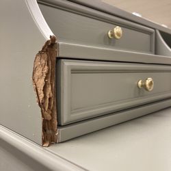 Ballard Designs Outlet - Several damaged pieces - broken, scratched, crooked.