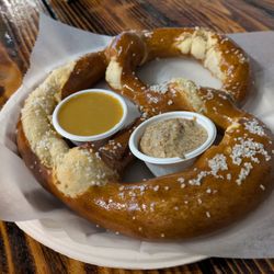 BarrieHaus Beer - Bavarian pretzel at BarrieHaus, Tampa