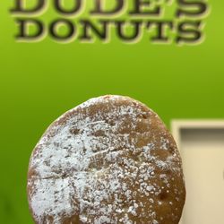 Dude's Donuts - A Dude donut
