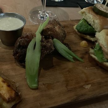 Bourbon & Boards - American board. Loved the pickles and everything was cooked really good. - Bars Near Me - St. Augustine, Florida