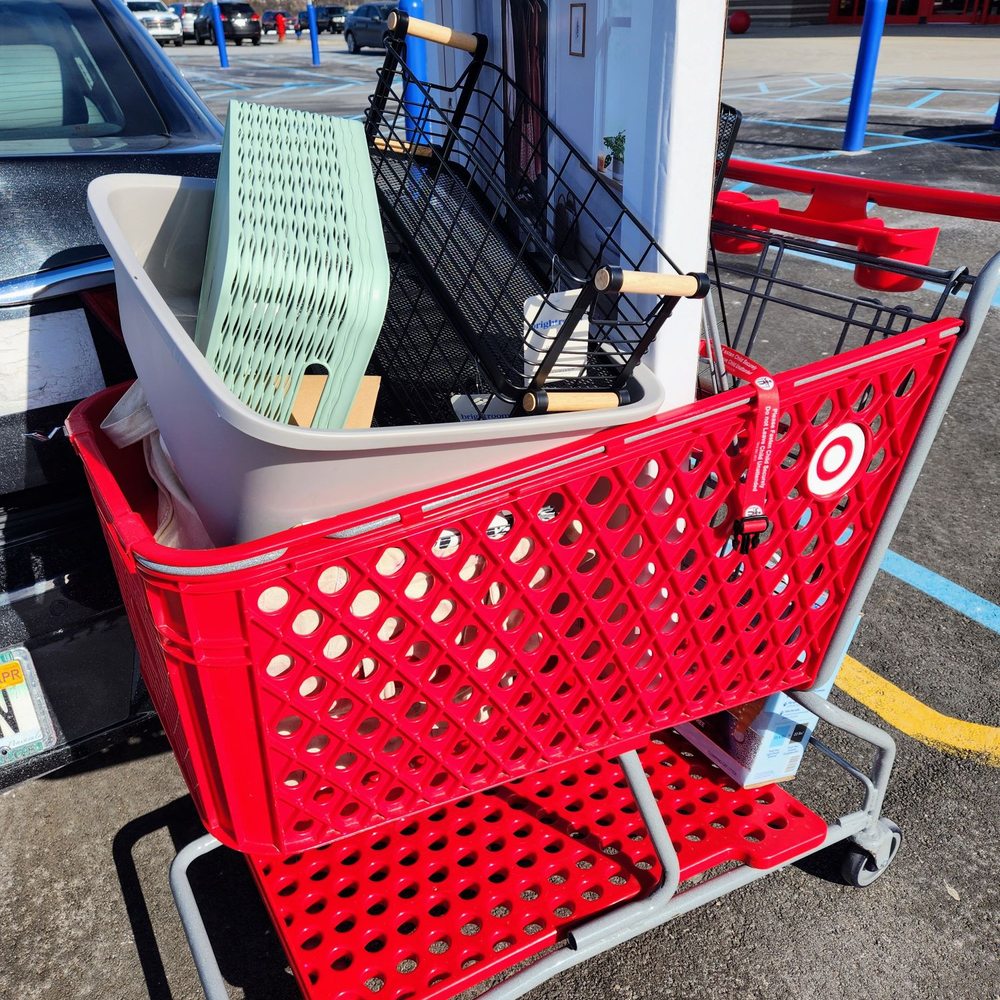 Target - Full cart for the new apartment. - Department Stores Near Me - Livonia, Michigan Target - Full cart for the new apartment. - Department Stores Near Me - Livonia, Michigan