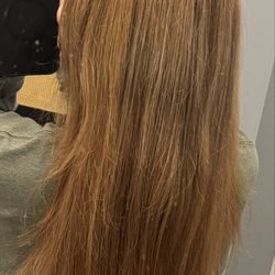 Uneven banding across the back